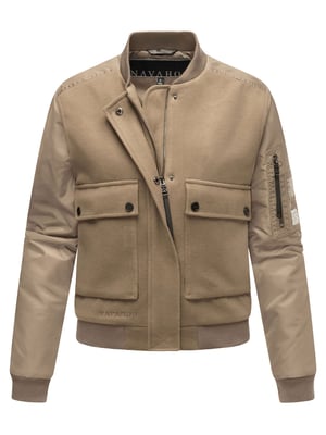 Chaqueta de entretiempo estilo bomber para mujer Navahoo Willstehaben