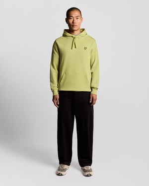 Sudadera de algodón con bucle Lyle & Scott - Amarillo