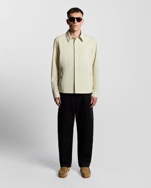 Camisa Overshirt de Nailon Resistente al Agua Lyle & Scott - Gris
