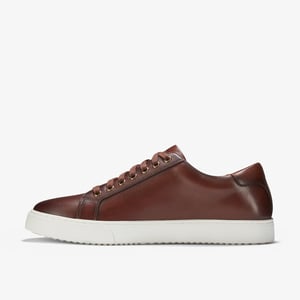 Zapatillas de cuero marrón Lockton Lace