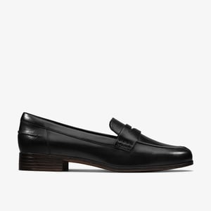Zapatos de Cuero Negros Hamble Loafer