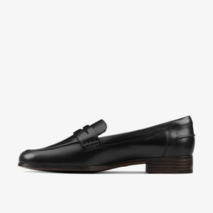 Zapatos de Cuero Negros Hamble Loafer
