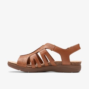 Sandalias de Cuero Marrón Abril Belle