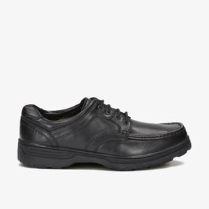 Zapatos de Cuero Negro Line Shore