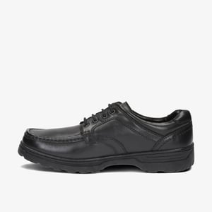 Zapatos de Cuero Negro Line Shore