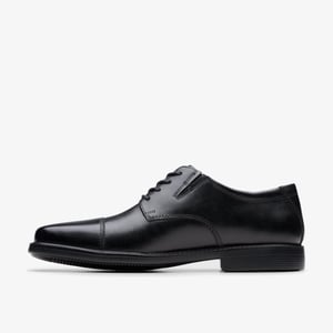 Zapatos de Cuero Negro Cosgrove Cap