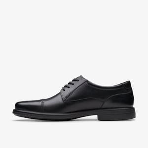 Zapatos de Cuero Negros Wenham Cap II