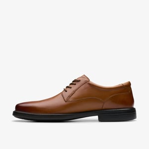 Zapatos de Cuero Marrón Wendell LaceII
