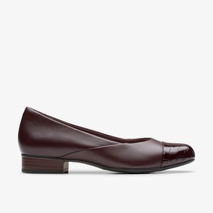 Zapatos de Cuero Merlot Juliet Rise