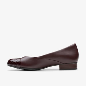 Zapatos de Cuero Merlot Juliet Rise
