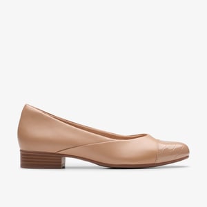 Zapatos de Cuero Beige Cálido Juliet Rise