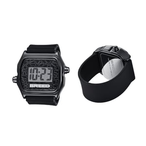 Reloj Breed Austin con anillo de silicona y pantalla LCD