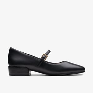 Zapatos de Cuero Negros con Hebilla Seren 30