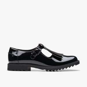 Zapatos de patente negra Griffin Mia2