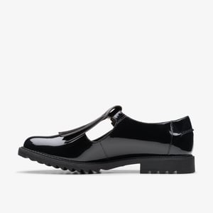 Zapatos de patente negra Griffin Mia2