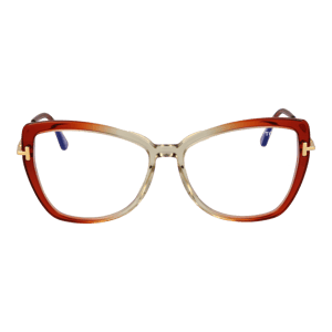 Tom Ford Gafas con lentes de filtro azul FT5882-B 044 55