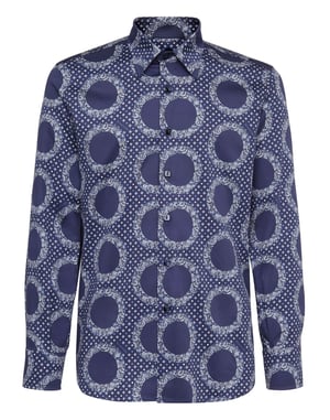 Camisa Slim Fit Paisley