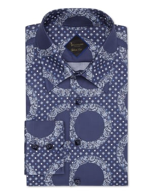 Camisa Slim Fit Paisley