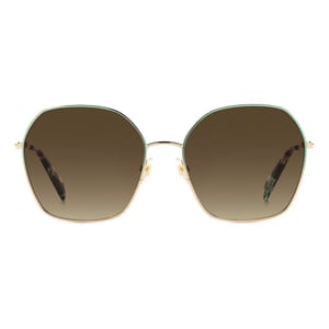 Gafas de sol octagonales con lentes degradados