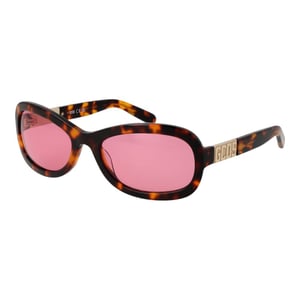 Gafas de sol ovaladas con detalle de logo