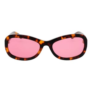 Gafas de sol ovaladas con detalle de logo