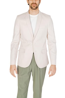 Blazer Beige Estilo Casual