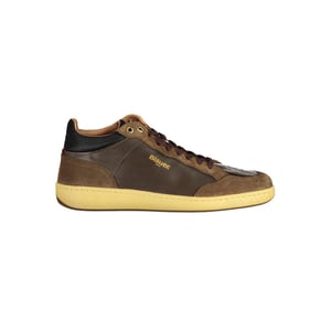 Zapatilla Media de Senderismo de Cuero Suede