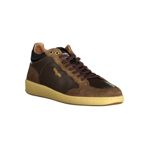Zapatilla Media de Senderismo de Cuero Suede