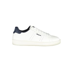 Zapatillas de Hombre de Cuero Blanco Blauer