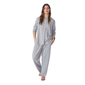 Pijama Camisero Manga Larga JJBFP1901 para mujer