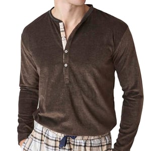 Pijama Terciopelo Manga Larga JJBFP5202 para Hombre