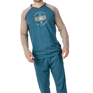 Pijama Manga Larga MU16 para Hombre