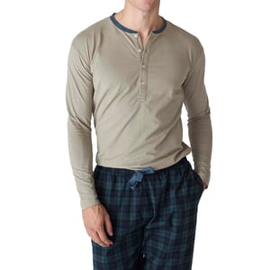 Pijama Algodón Manga Larga JJBFP5602 para Hombre