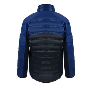 Chaqueta Azul De Plumón De Fibra Acolchada Penton De Michael Kors