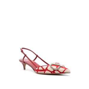Zapatos de Tacón Toile Iconographe de Valentino Garavani