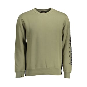 Sudadera de Cuello Redondo con Gráficos en las Mangas