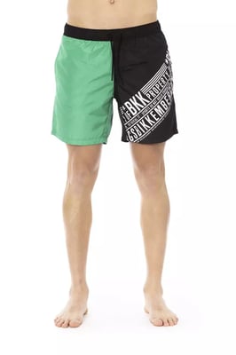 Bikkembergs Pantalones de Baño con Estampado Gráfico