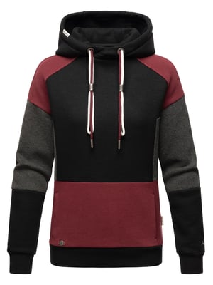 Navahoo sudadera con capucha mujer Babykätzchen – Multicolor & Cálida