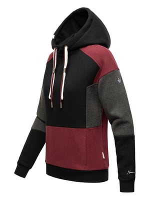 Navahoo sudadera con capucha mujer Babykätzchen – Multicolor & Cálida