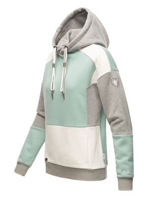 Navahoo sudadera con capucha mujer Babykätzchen – Multicolor & Cálida