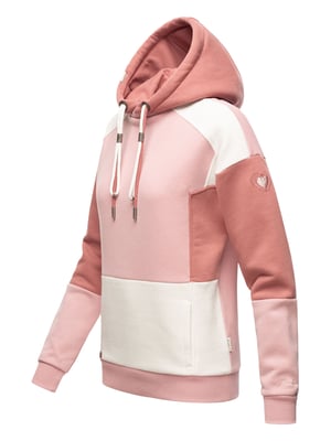 Navahoo sudadera con capucha mujer Babykätzchen – Multicolor & Cálida