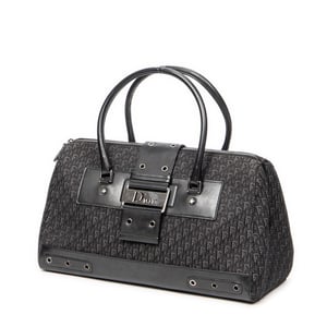 Dior Street Chic Top Handle  en Negro Lienzo