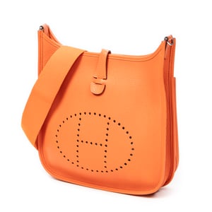 Hermès Evelyne III PM en Naranja Piel de becerro