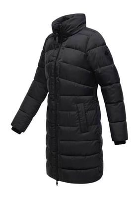 Abrigo de invierno Marikoo Kaltnäschen para mujer con capucha desmontable