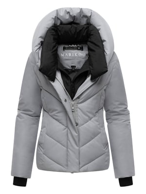Chaqueta acolchada de invierno Marikoo Nadiraa para mujer con diseño 2 en 1 y capucha