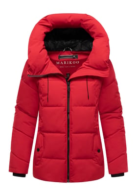 Chaqueta acolchada de invierno Marikoo Kuscheltatze XVI para mujer con capucha