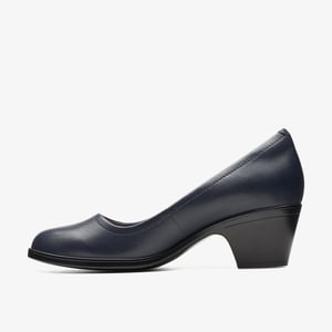 Zapatos de Cuero Azul Marino Emily 2 Ruby