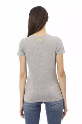 Camiseta Gráfica de Loro de Manga Corta Casual