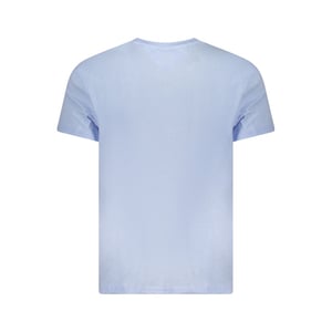 Camiseta de Cuello Redondo de Algodón para Hombre