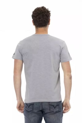 Camiseta de Estilo Casual con Impresión Artística